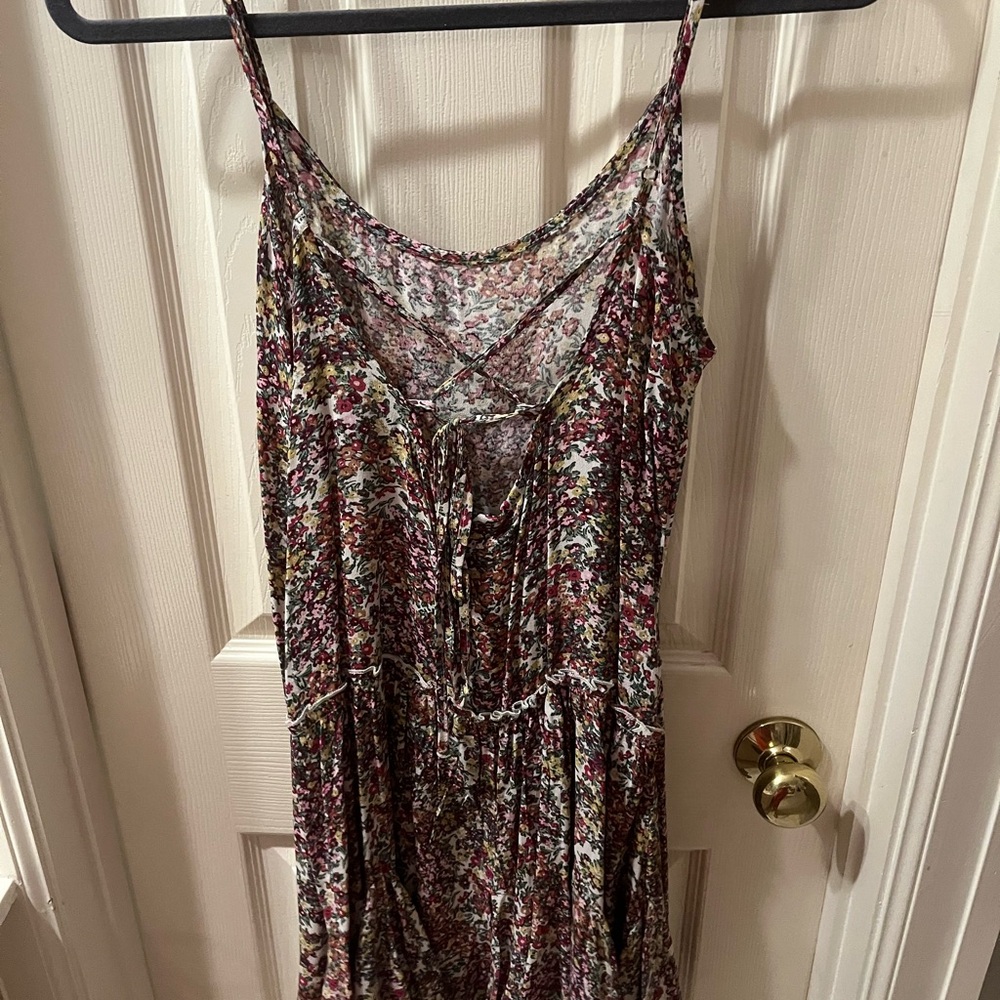 Target Cross-Back Detail Flounce Tank Dress